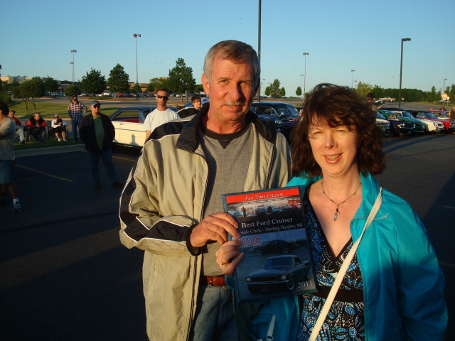 Dave & Cheryl Walmsley get Best Ford