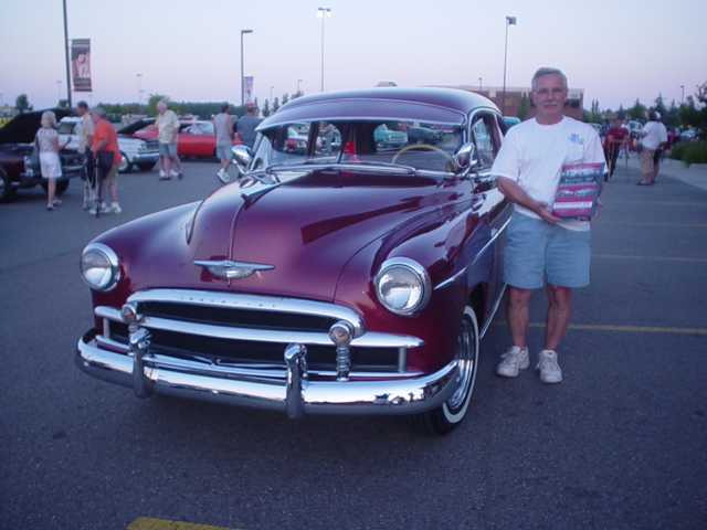 Pat Luckino's beautiful 50 Chevy wins the Noonan Best of Class.