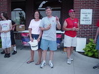 MADD Denise give $35 to John Wenner.