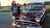 The Vanlembrouck's win the Noonan GMC award for their sharp 51 Plymouth.