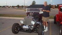 EMS Best Engine Award goes to Ron Kaminski & his neat 1928 Ford Strret Rod.