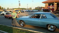 Ben Felczak is happy about his Best Muscle Car award for his sharp 68 Biscayne