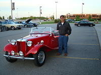 Jim Bauer wins the SF Outstanding Cruiser for very nice MG.
