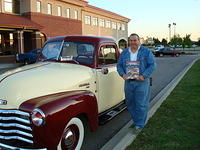 Jerry Drenzek wins Best of Show for his super truck.