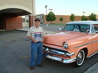 SnS Crusiers Chice goes to Ralph Zandarski & his 54 Ford.