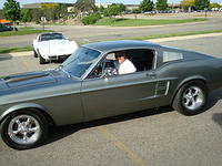 This gorgeous 67 Stang owned by Tom Ganlowski win the Cruisers Choice award