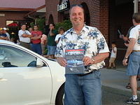 Phil Kinnard  wins the Best Muscle Car award.