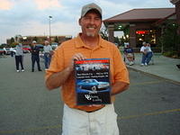 Bill Miller wins the WGHC Best Muscle Car plaque