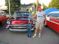 Ken's trophy from the 2007 Clawson Car Show