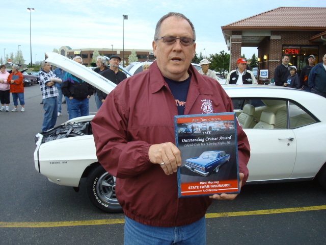 Dan Ouellette gets Outstanding Cruiser