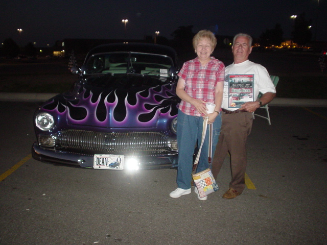 The Myers are beaming over their Rams's Horn BoS award for their exceptional 50 Mercury.