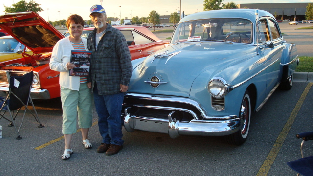 Andrea Regan's beautiful 1951 Olds 88 gets the RH Best of Show.